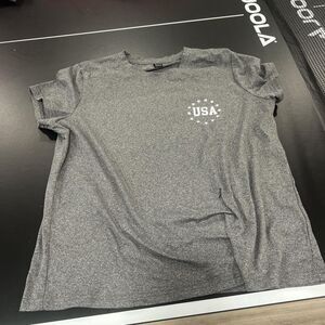 Shein Women's Grey and Silver T-shirt
